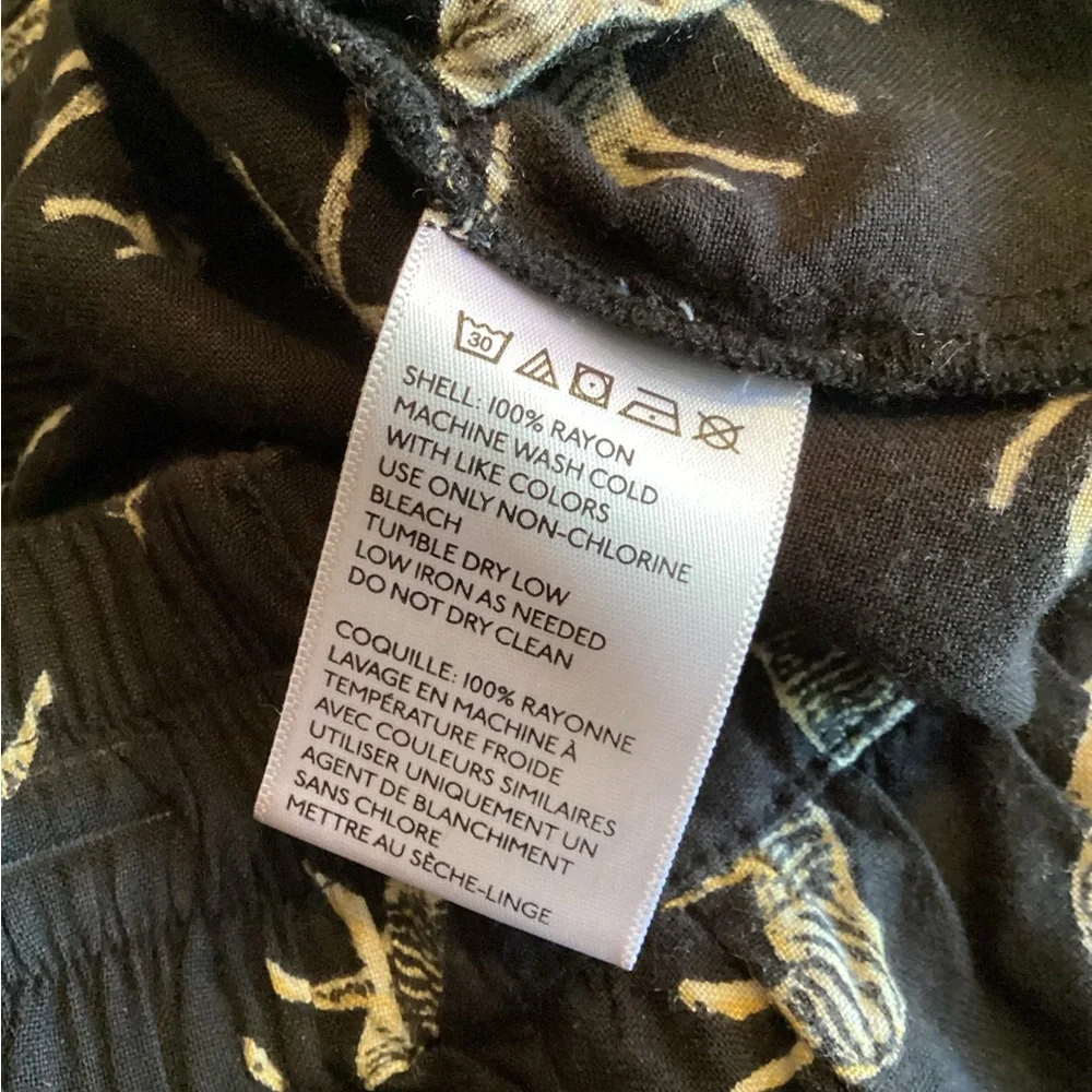 UO Kimchi Blue Zebra Print Rayon Mini Skirt Women's Size Small